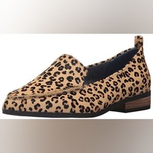 Dr. Scholl's Shoes Elegant Slip-On Loafer Calf Hair Animal Print Sz 7.5 SH51